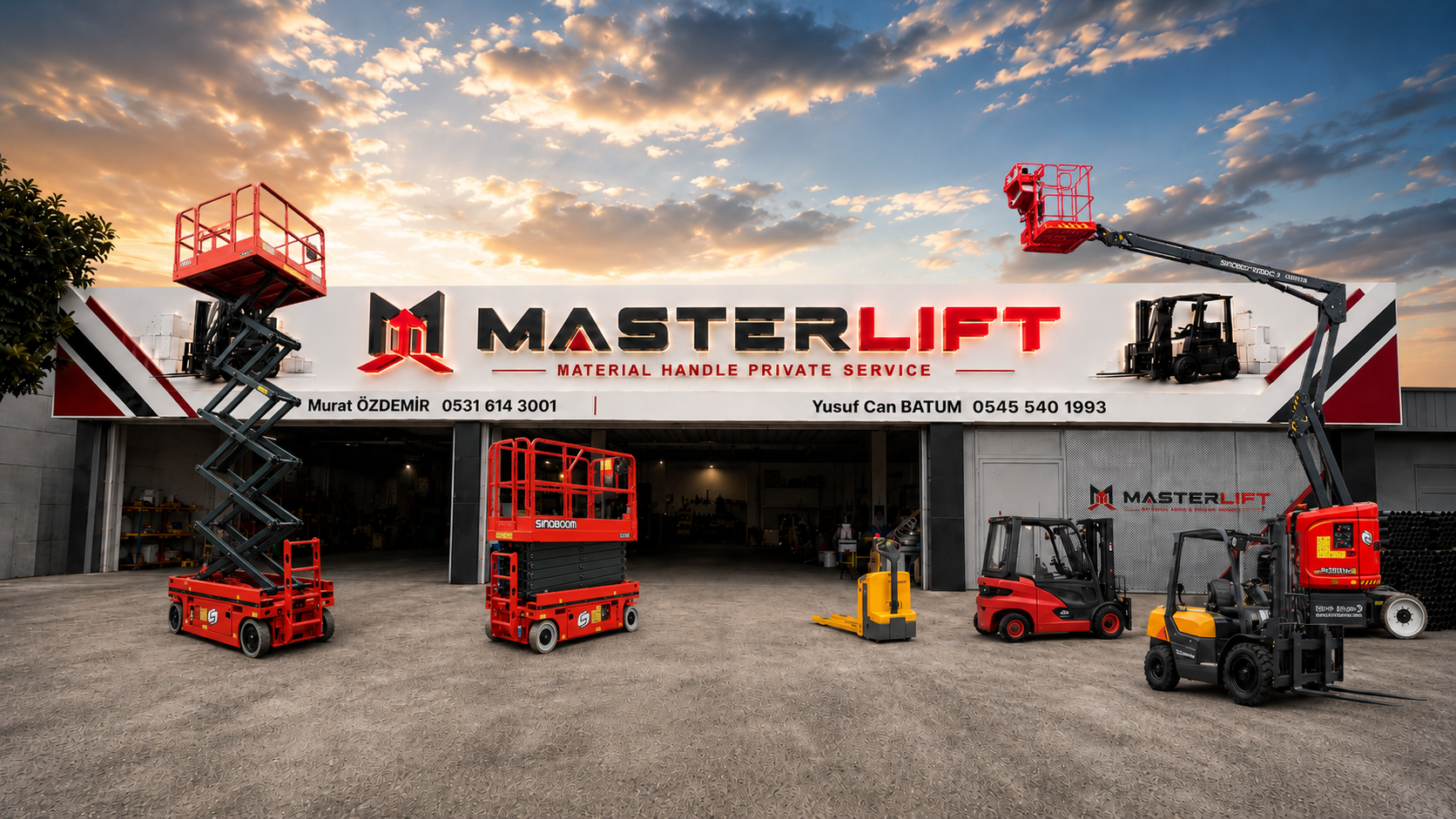 Masterlift forklift teknik servis